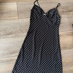 NWT Camila Coelho Polka Dot Slip Dress